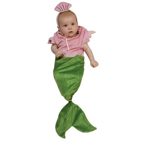 Mermaid Bunting Baby Costume
