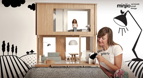 Miniio Modern Dollhouse