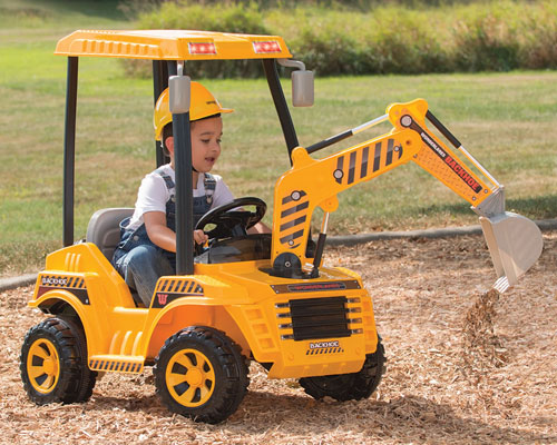 Motorized Dirt Digger for Your Little Constructor