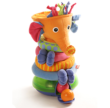 Let Your Baby Engage with Tiny Love Musical Stack and Ball Game