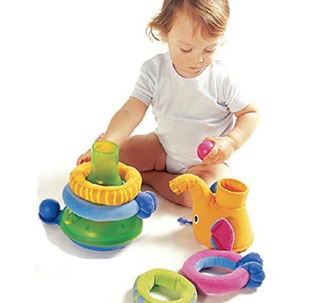 Let Your Baby Engage with Tiny Love Musical Stack and Ball Game