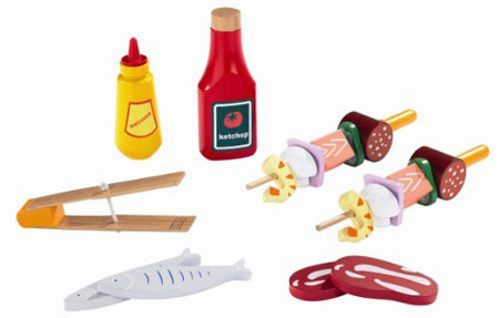 My Backyard BBQ Set with Food