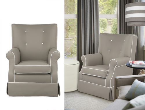 Oilo Studio Gus Glider in Taupe