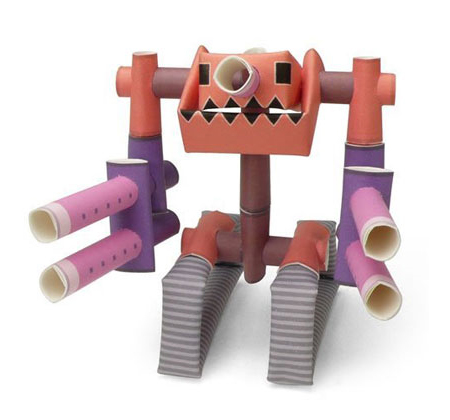 Paper Robot PIPEROID : The Playful Monsters Your Kids Will Love