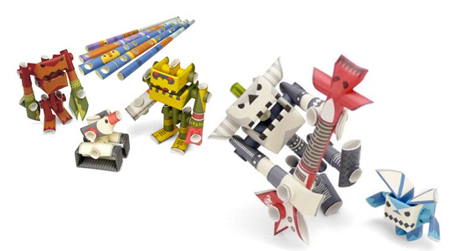 Paper Robot PIPEROID : The Playful Monsters Your Kids Will Love