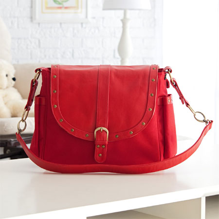 paris romance diaper bag