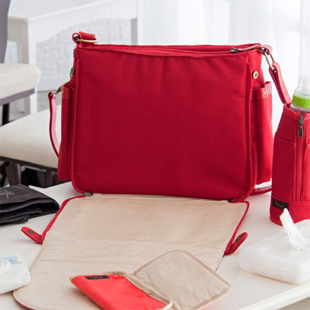 paris romance diaper bag