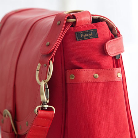 paris romance diaper bag