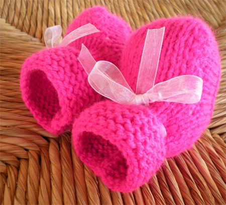 perfect fuchsia booties