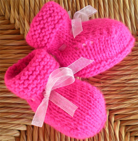 perfect fuchsia booties