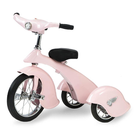 pink pegasus retro tricycle