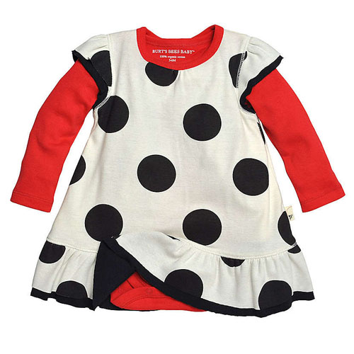 Polka Dot Dress Set from Burt's Bees Baby
