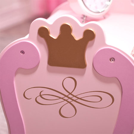 princess toddler bedside table