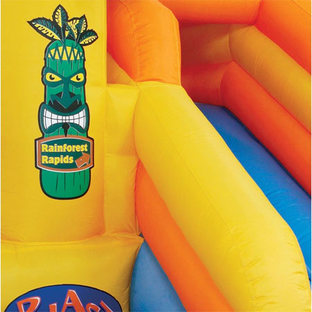 rainforest rapids bounce house