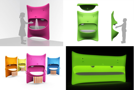 Safe and Functional Mons Washbasin for Your Kids