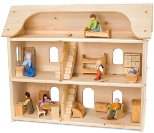 Seri's Wooden Dollhouse