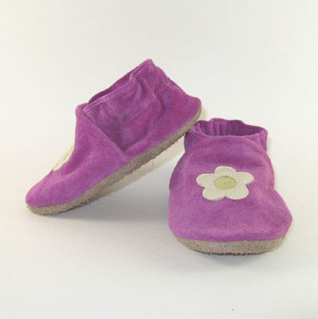 soft soled baby shoe
