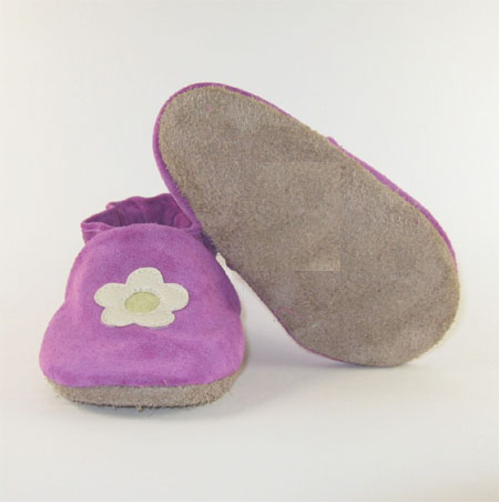 soft soled baby shoe