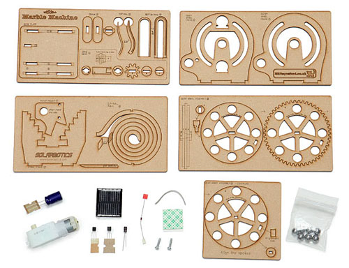 Solarbotics Perpetual Motion Marble Kit