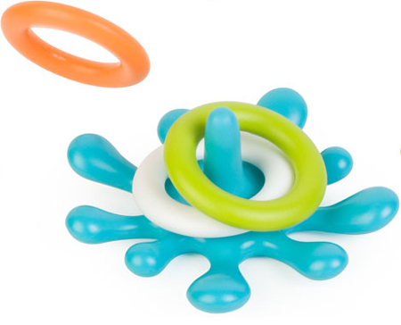 splat floating ring toss enhances your kids bathing fun