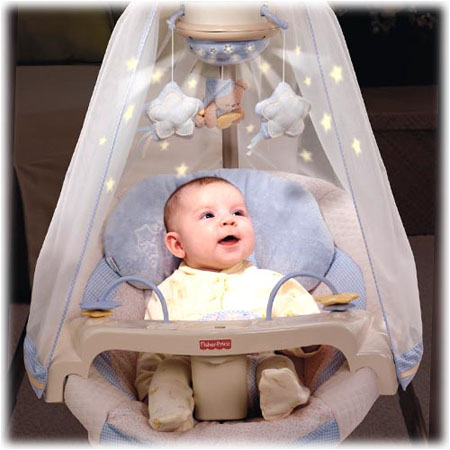 starlight cradle baby swing