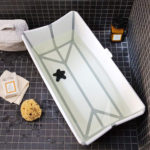Stokke Flexi Bath - Foldable Little Bathtub for Traveling with a Baby
