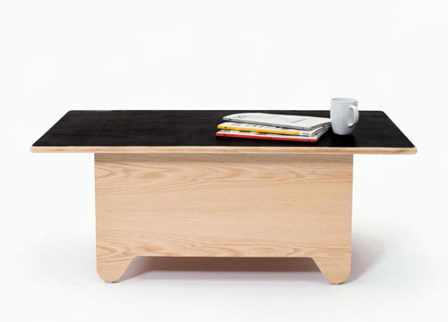 Table Tennis Coffee Table by Huzi Design