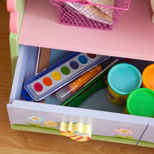 Teamson Kids Children Magic Garden Book Shelf