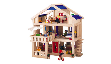 Plan Toys Terrace Dollhouse Offers Great Playing Ideas
