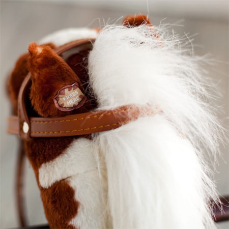 Playful Charm Co. Pinto Rocking Horse
