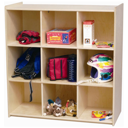 wooden storage cube bookcase