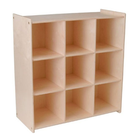 wooden storage cube bookcase
