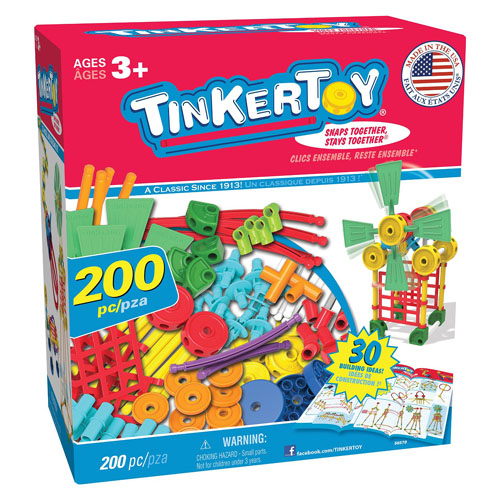 Tinkertoy 30-model Super Building Set