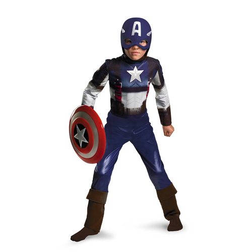 Captain America Movie Boy's Costume - Top 20 Kids Halloween Costumes