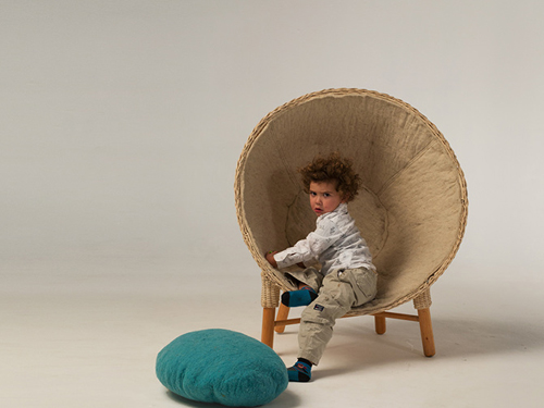 Traven Baskets Series by Christian Vivanco and Nido Muebles
