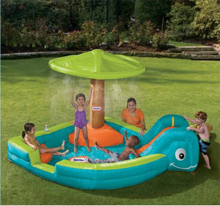 Wade Lagoon Inflatable Water Slide