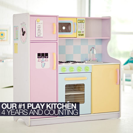 KidKraft deluxe pastel play kitchen