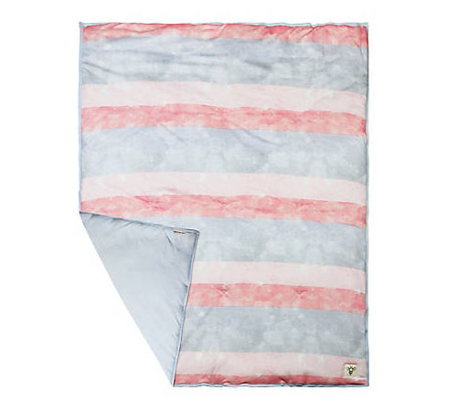 Watercolor Stripe Reversible Quilt - Soft Quilt for Baby Sensitive Skin
