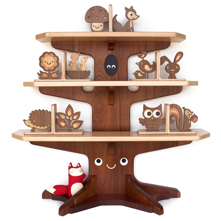 Woodland Happy Tree Bookshelf