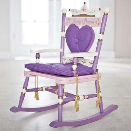 royal princess rocking chair