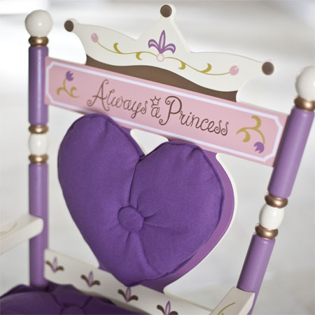 royal princess rocking chair