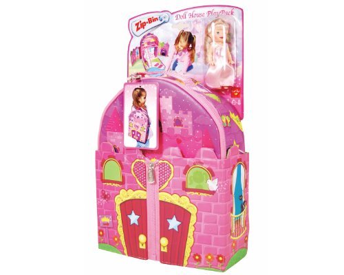 ZipBin Dollhouse Backpack